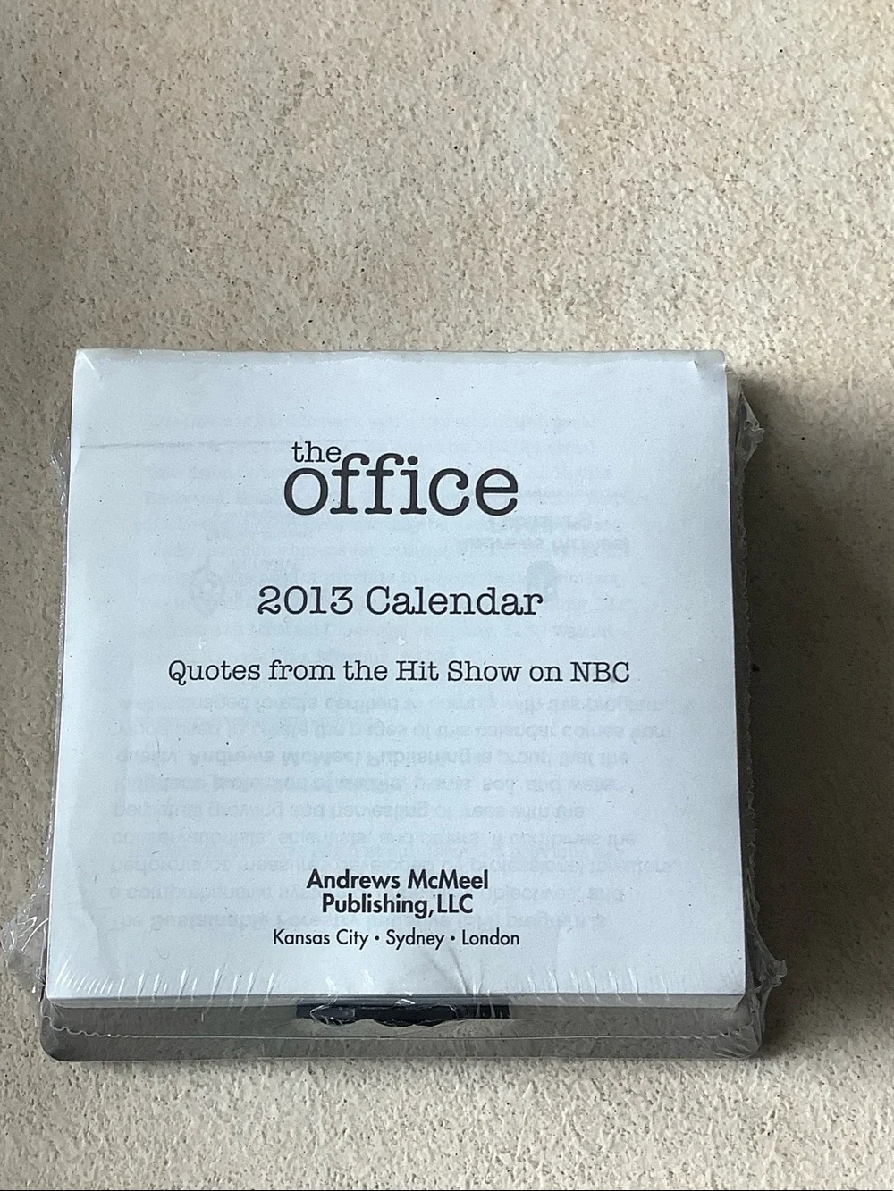 The Office 2013 Calendar